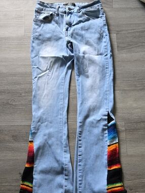 L&B Light Blue Denim Jeans Size 6 - Classic Wash